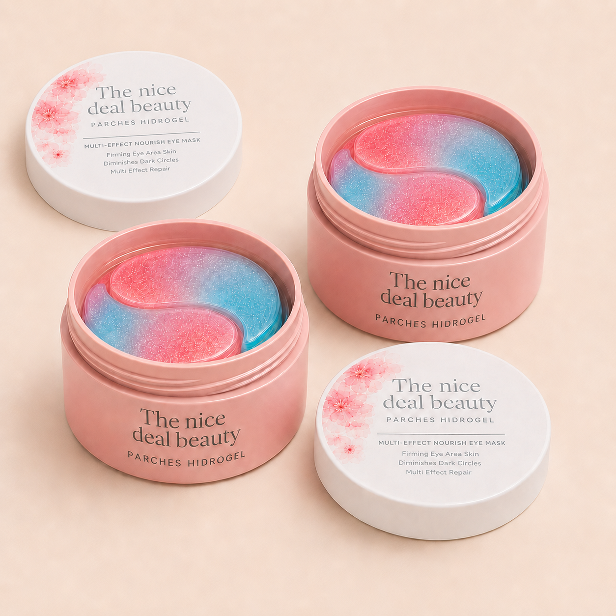 Pads Anti Ojeras Hidrogel The Nice Deal Beauty