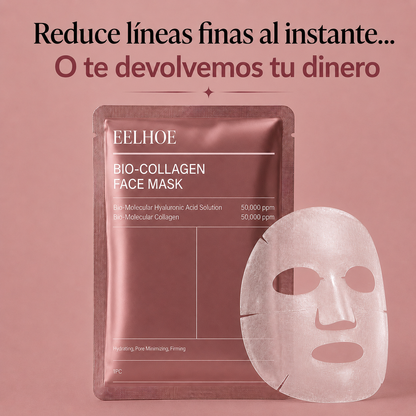Pack de 10 Mascarillas Faciales de Colágeno Hidratante | The Nice Deal Beauty